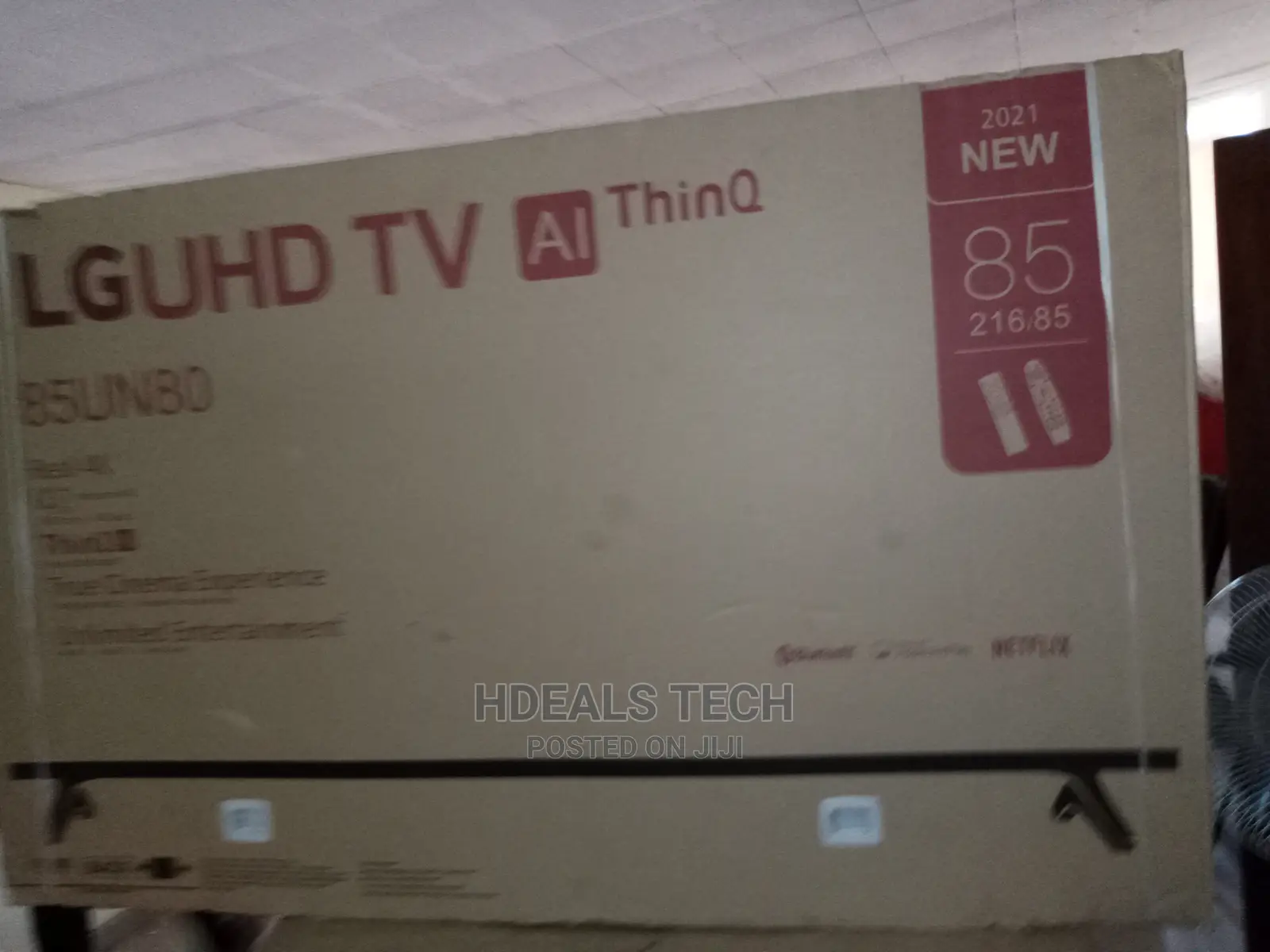 LG Smart TV 85 Inches With Netflix