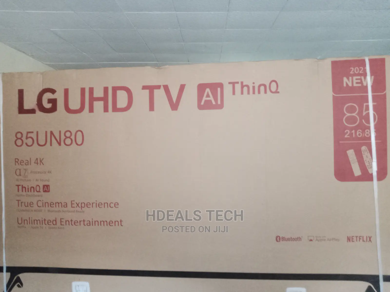 85 Inches LG Smart TV Ultra High Definition With Bluetooth