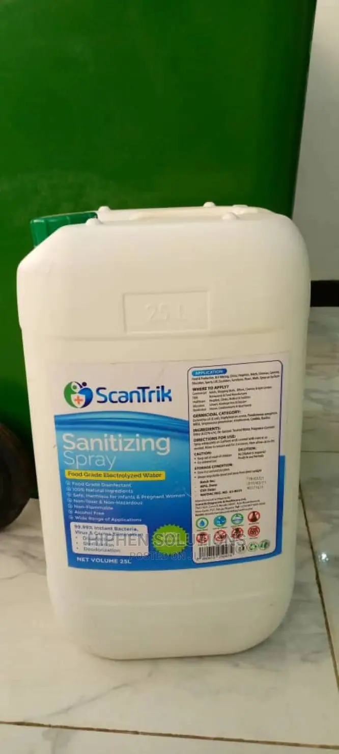 Hot Sale 25L Approved Sanitizing Spray
