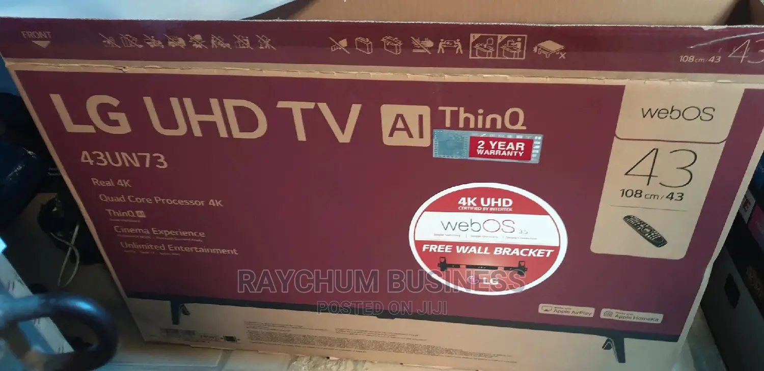 LG Smart UHD 43inches With Magic Remote