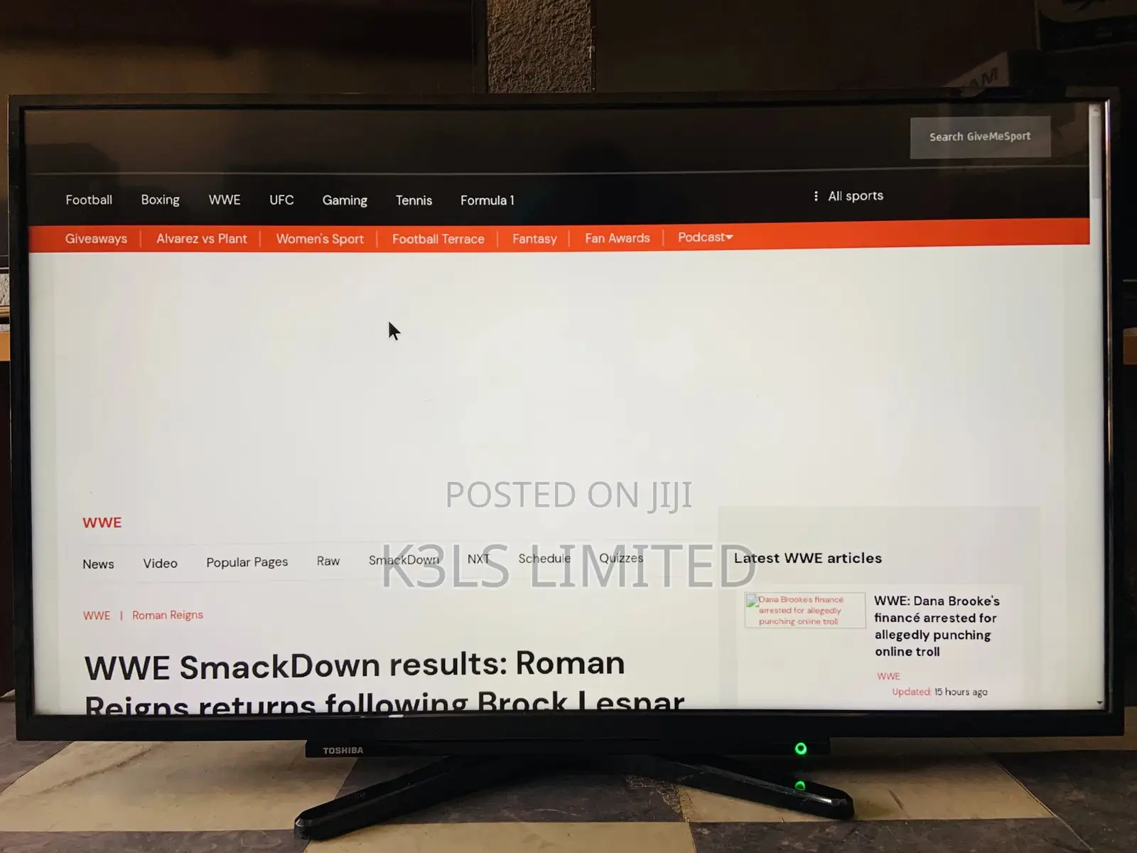 Toshiba 43inch Smart/ Satellite TV