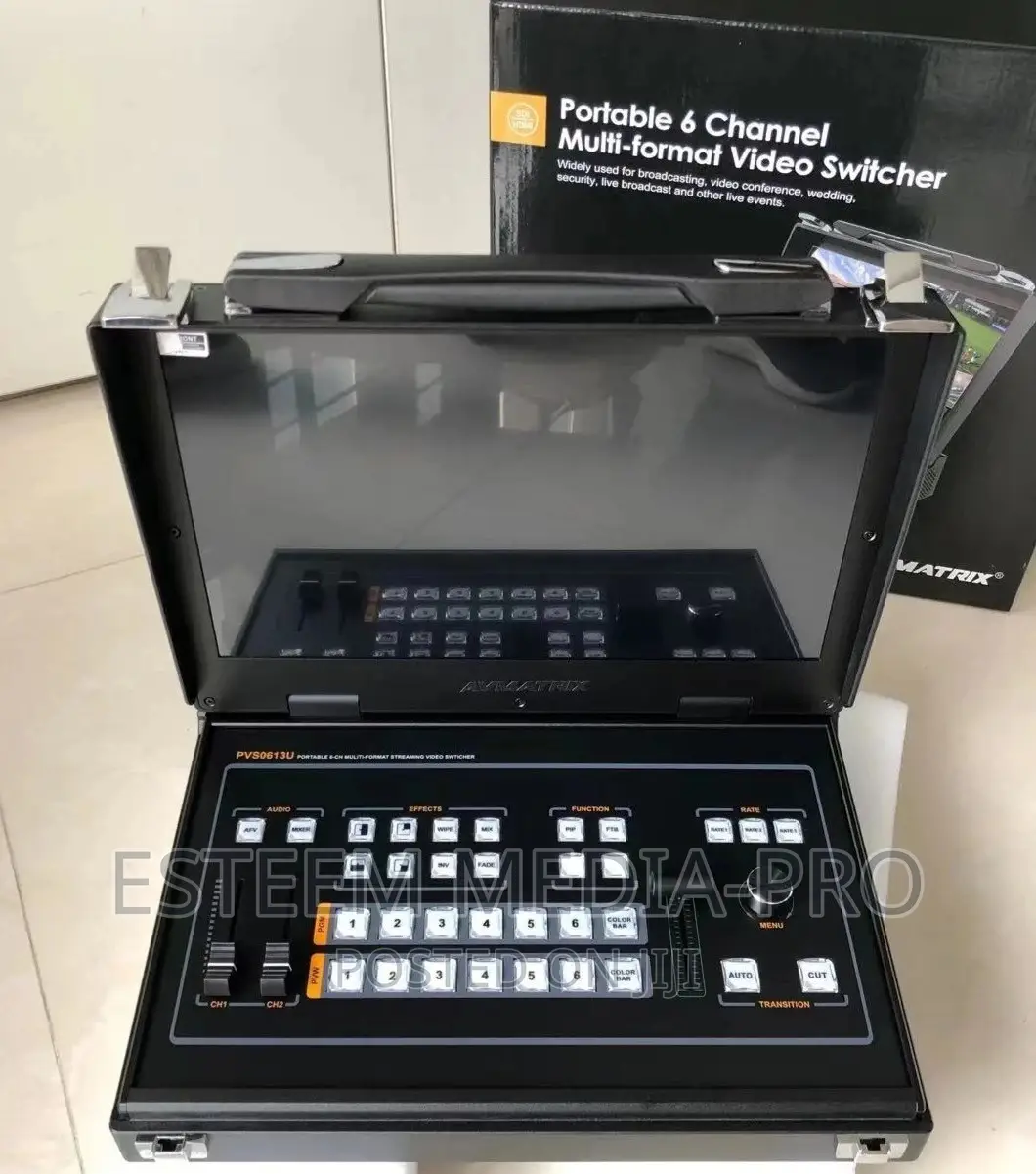 Avmatrix Pvs0613u 6ch Sdi/Hdmi Multi-v Streaming Switcher