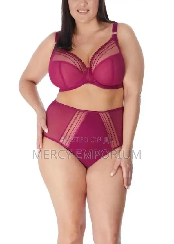 Size 40GG Elomi Bra. Non, Paded Full Cover Big Size Bra