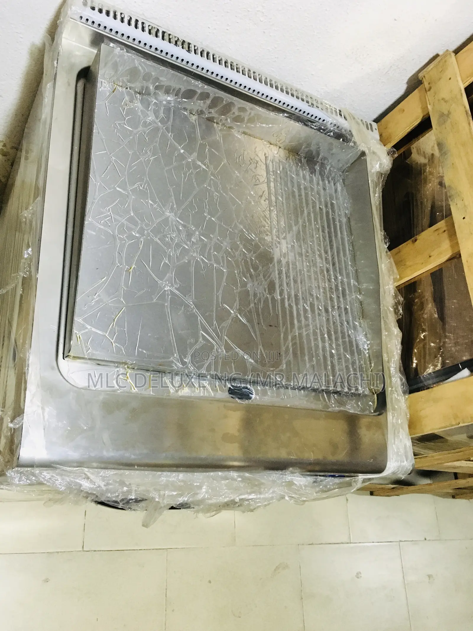 STANDING Kitchen Gas Griddle With Cabinet (Smooth And Rough)