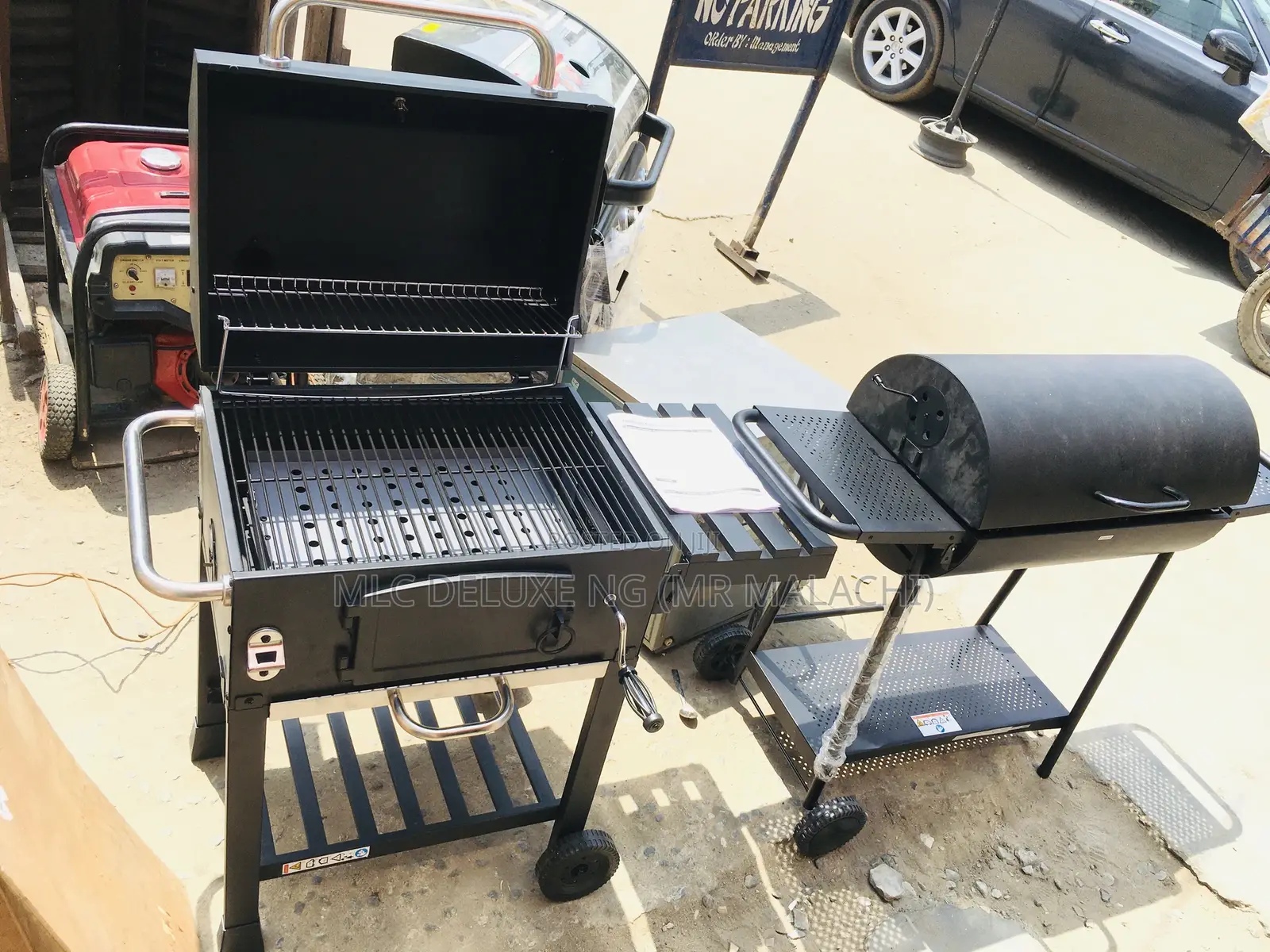 ADJUSTABLE HEAT (Charcoal)Barbecue Griller/Quality BBQ Grill