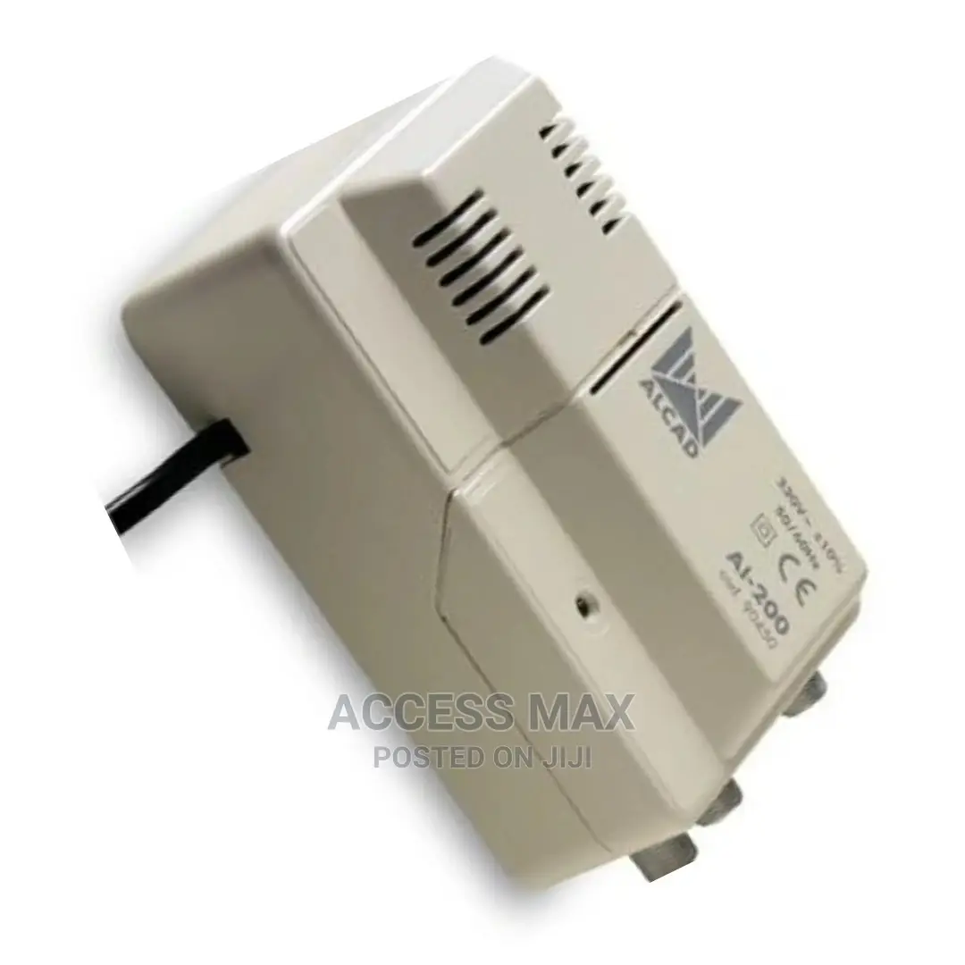 Original.Alcad Al.200 Booster Signal Amplifier . DSTV