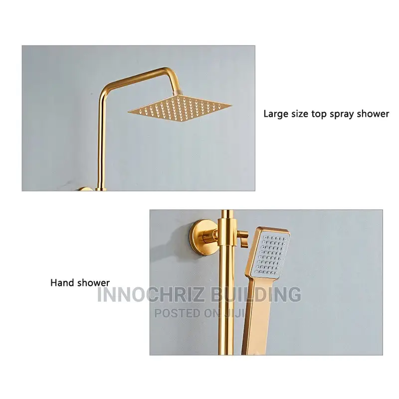 Gold Shower Mixer