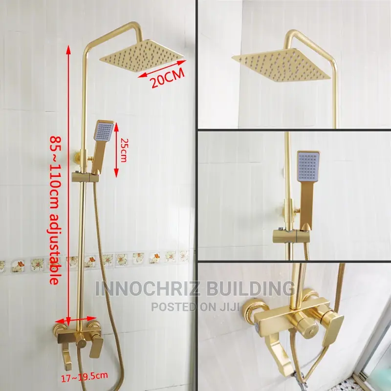 Gold Shower Mixer