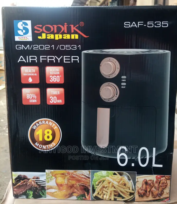 6.0L Sonik Air Fryer