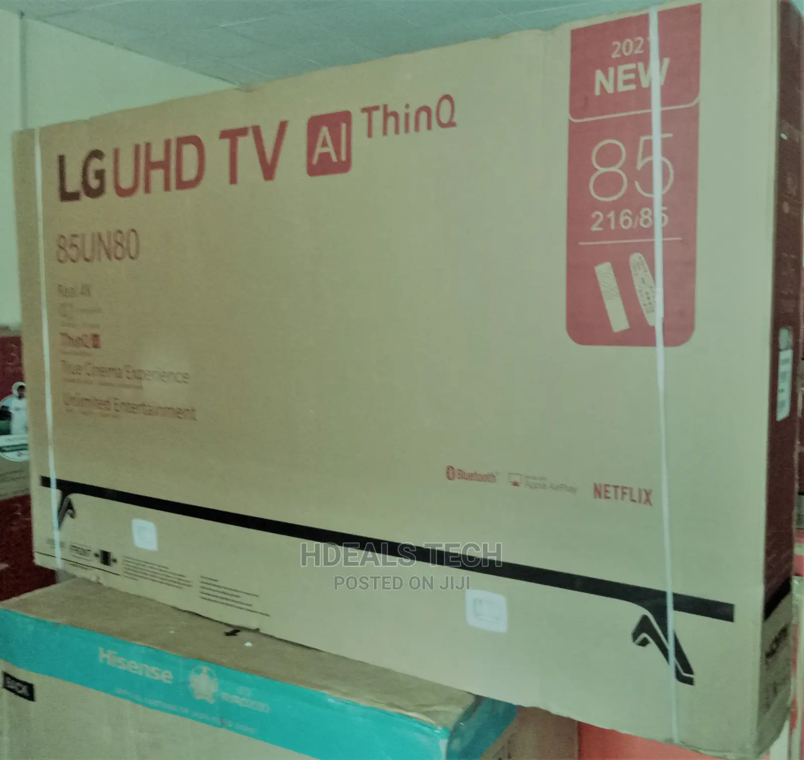 Lg 85 Inches Smart Tv With Netflix, Bluetooth