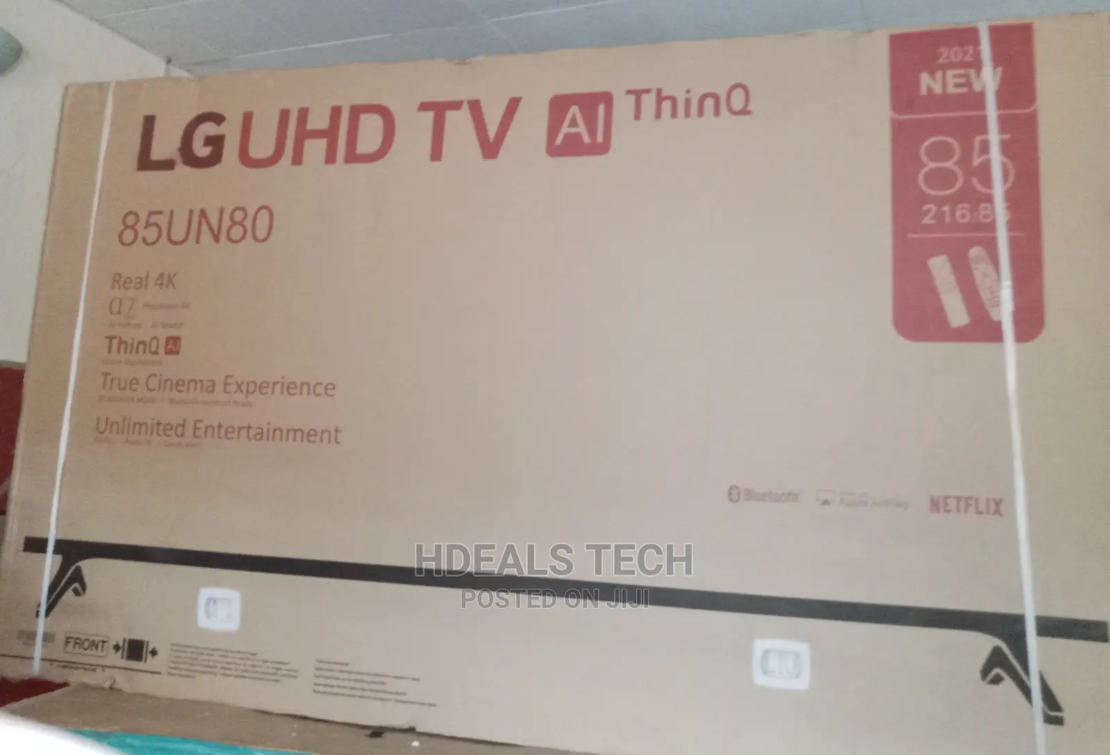 85 Inches LG Smar TV With Enabled Youtube, Netflix