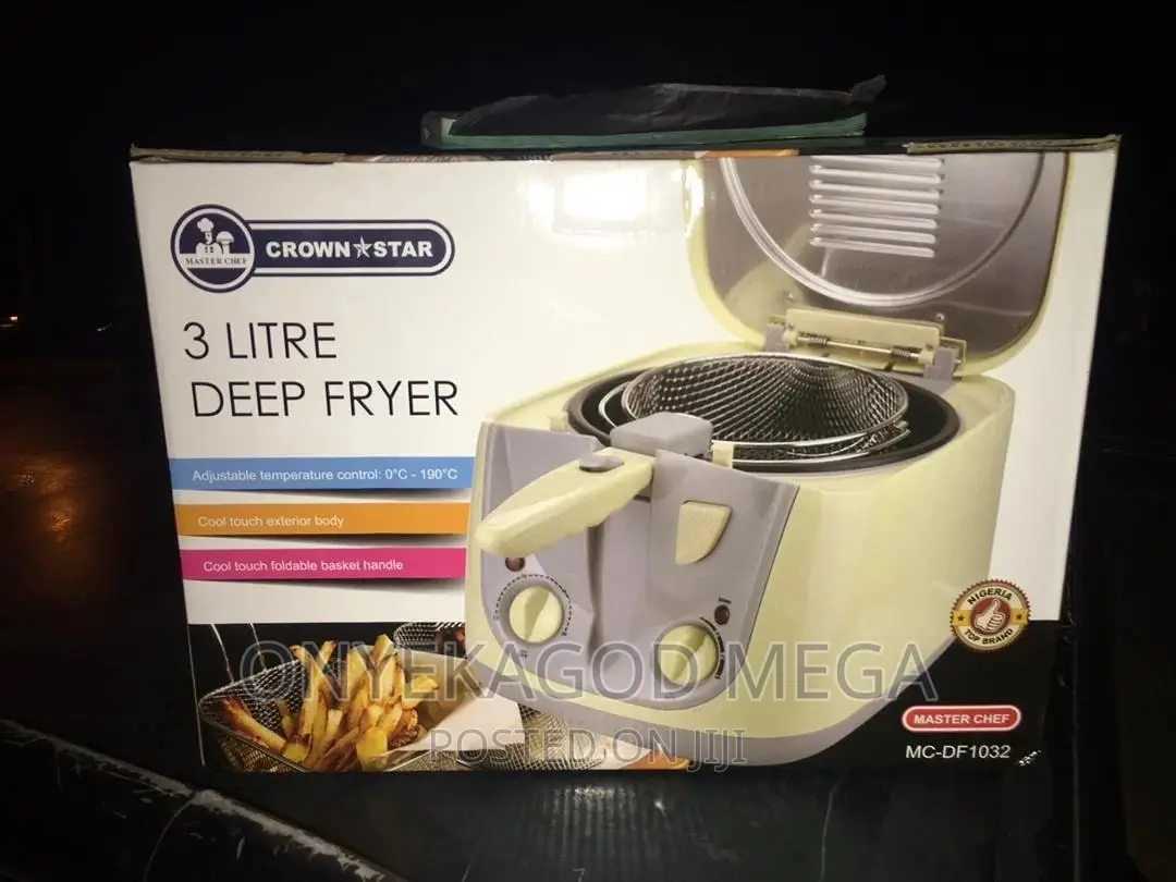 Crown Star Deep Fryer 3liters