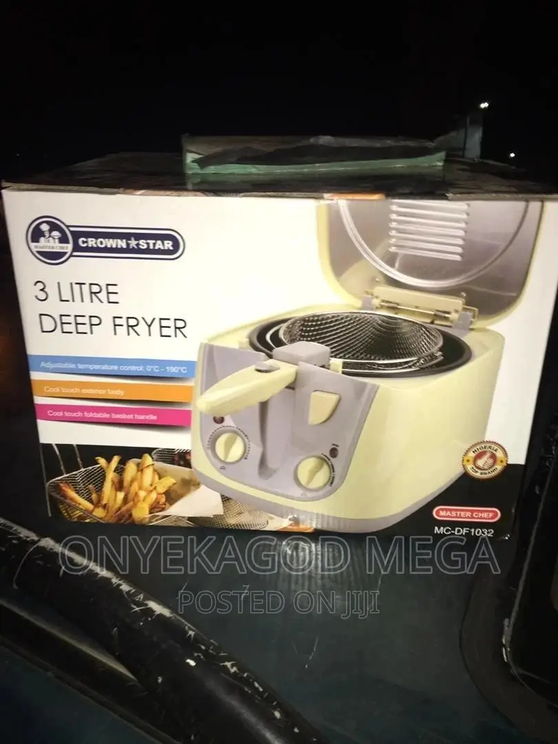 Crown Star Deep Fryer 3liters