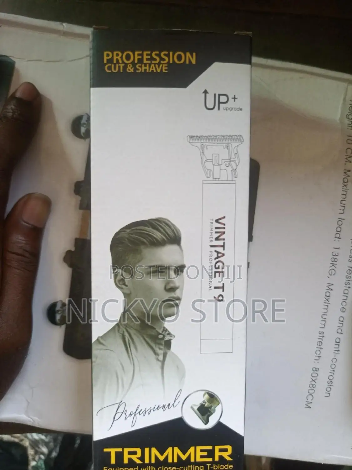 Professional Hair Trimmer That Shows Battery Level