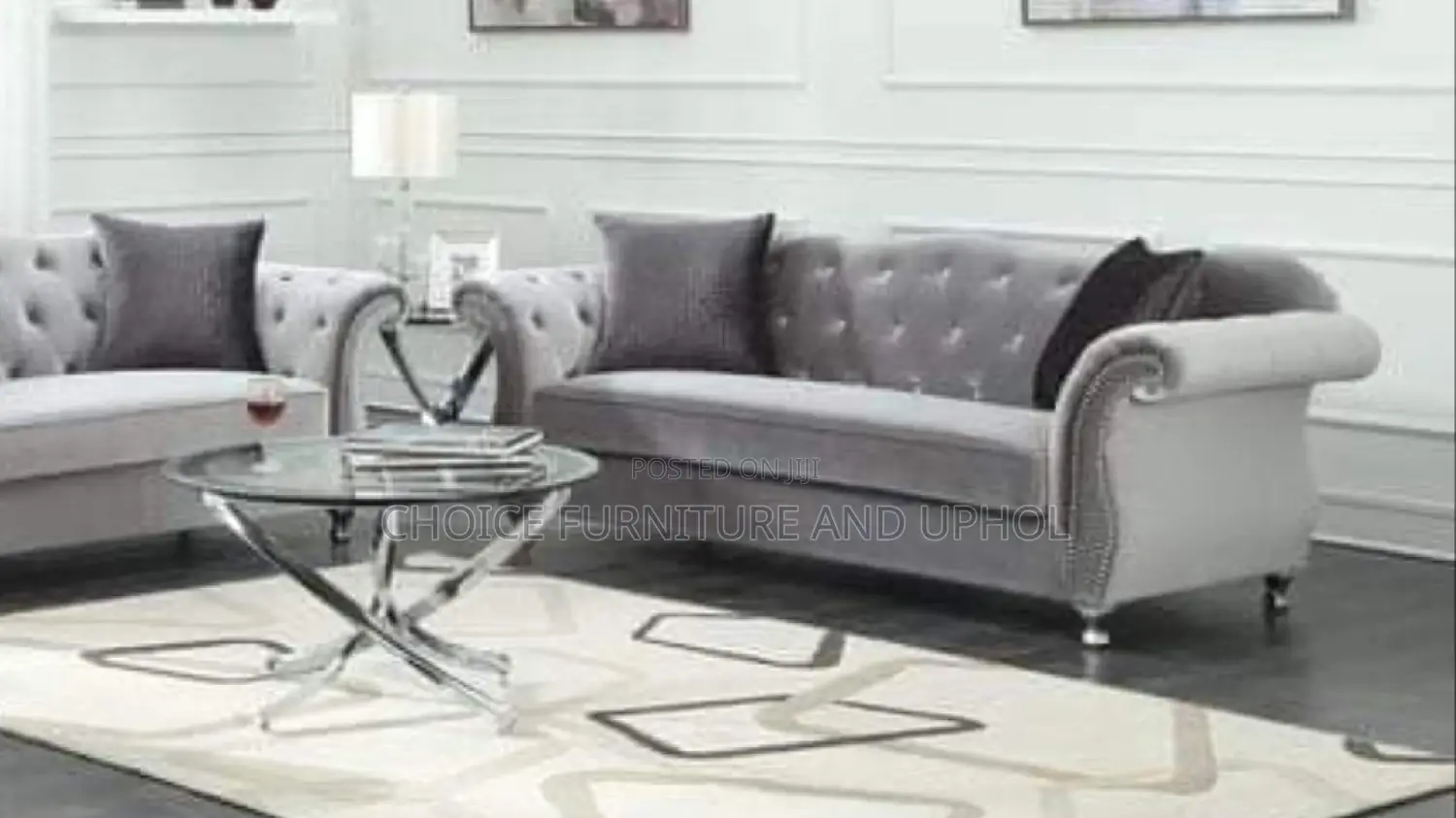 Quality 6 Seater Living Room Sofa.
