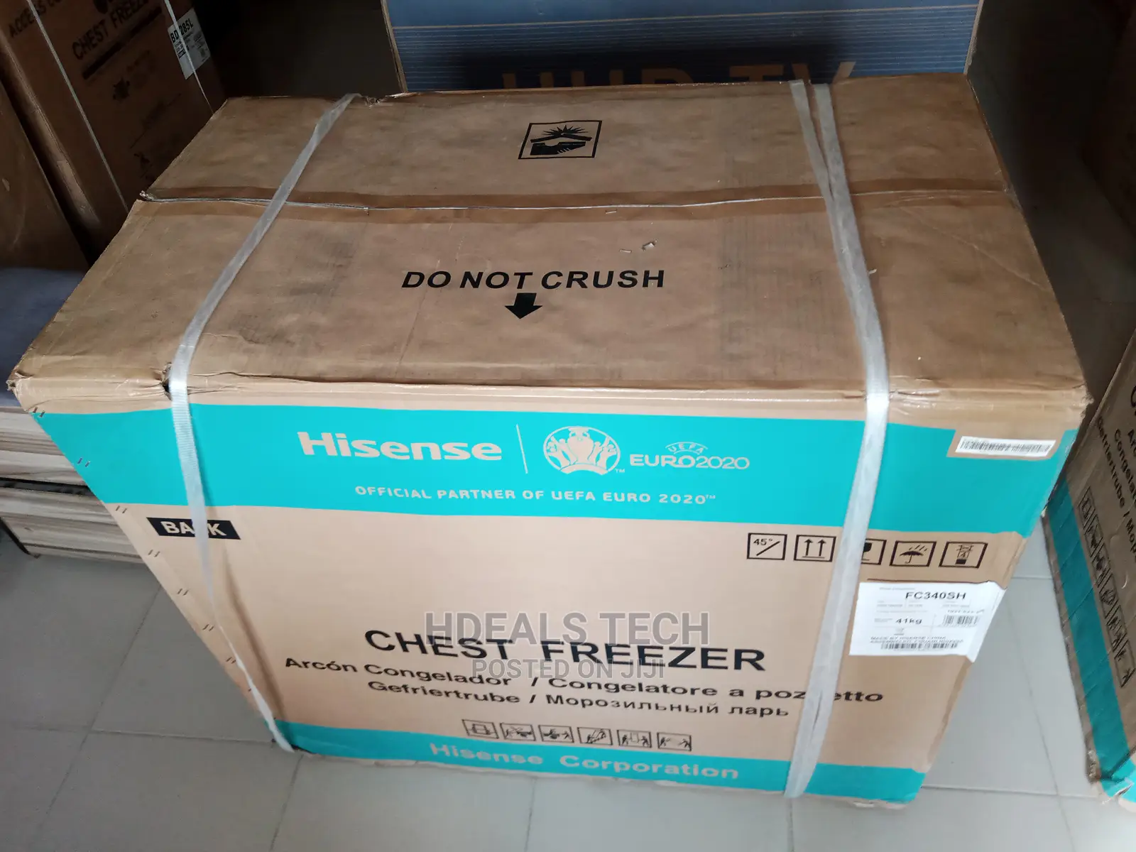 Hisense Fastest Cooling Chest Freezer -FC340SH