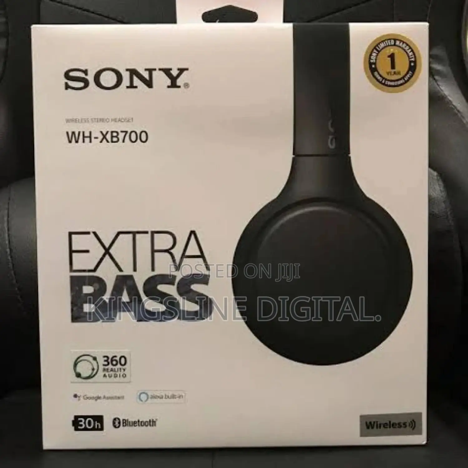 Sony WH-XB700 Wireless Extra Bass Bluetooth Headset