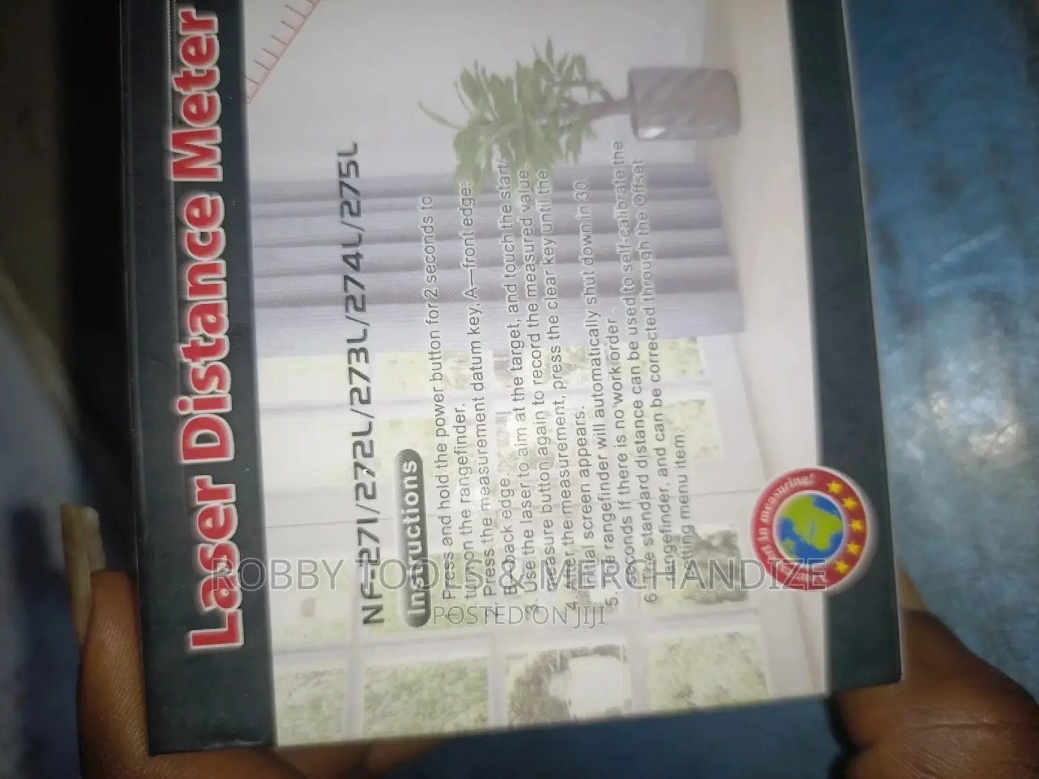 Noyafa Laser Distance Meter NF 271 50m