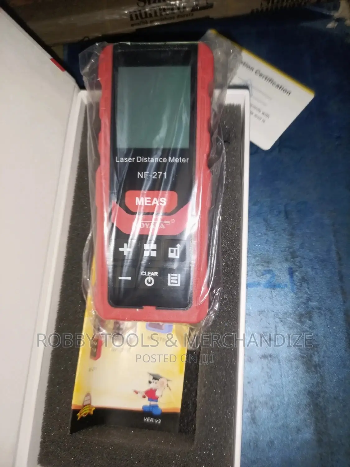 Noyafa Laser Distance Meter NF 271 50m