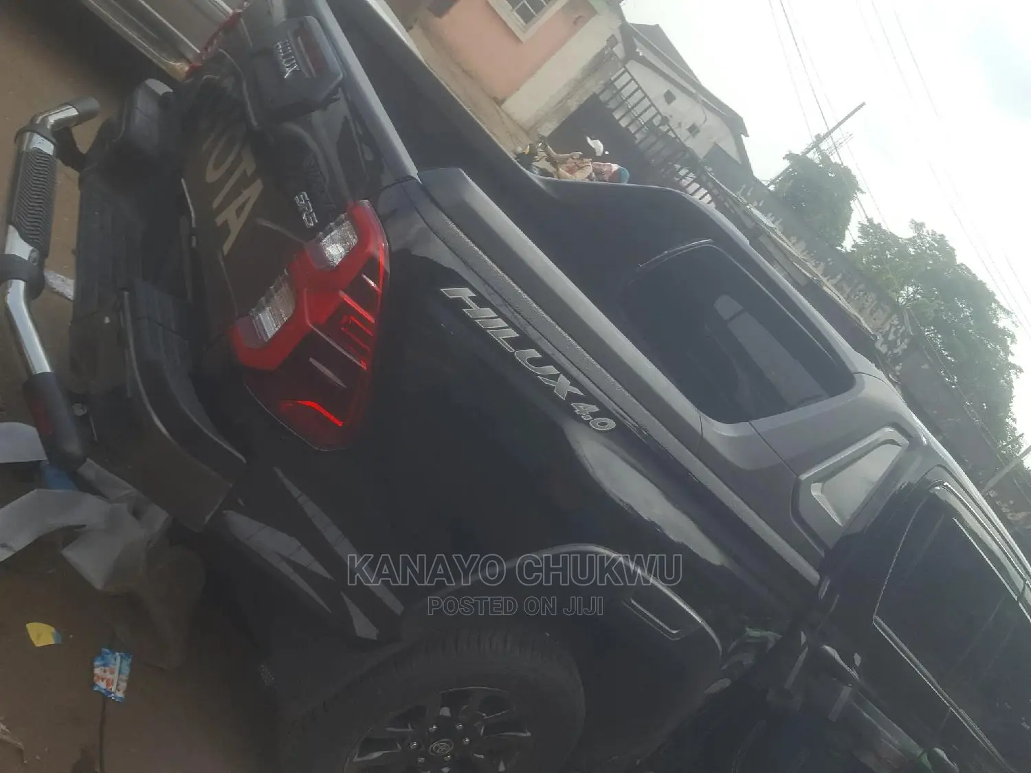 Boot Covet Toyota Hilux 2021