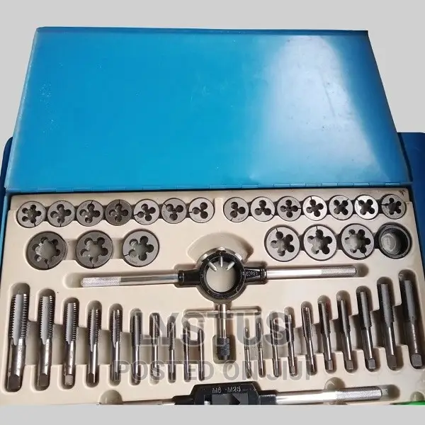 45 Piece 1/4"-1" Unc/Unf Imperial Combination Tap Die Set