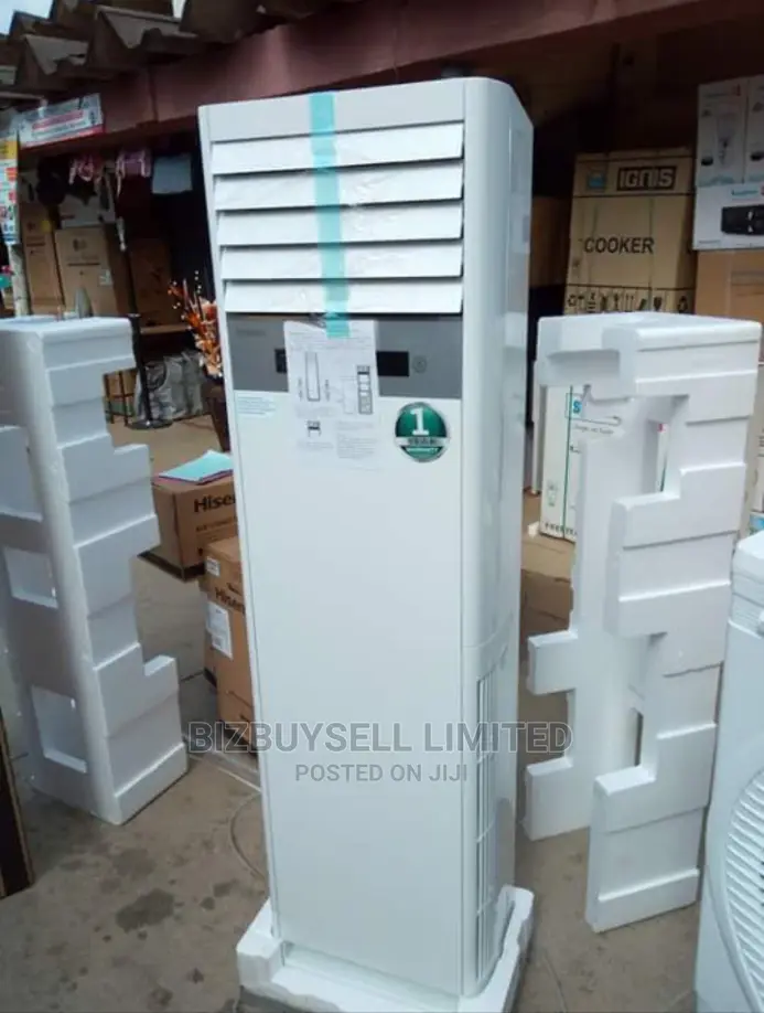 2 Tons Hisence Standing Air Conditioner, 2 Year Warranty.