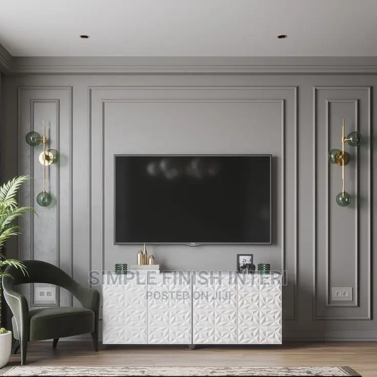 Wall Design With Tv Wall Design