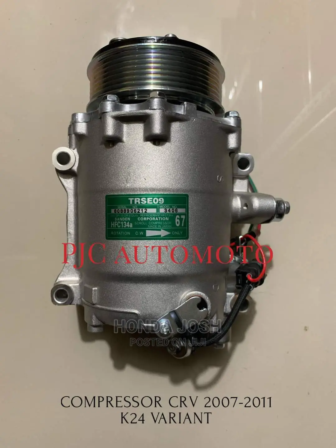 New Ac Compressor For 2007 - 2010 Model Honda Crv