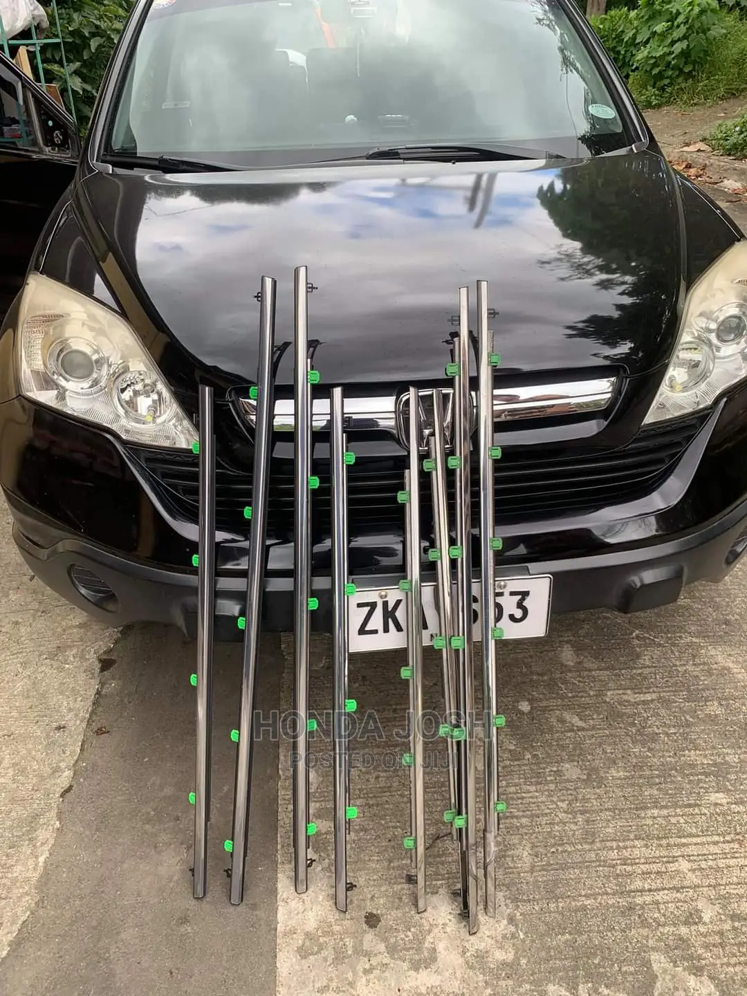 Door Crome Window Trim For 2007,2008,2009,2010,2011 Honda Cr-v