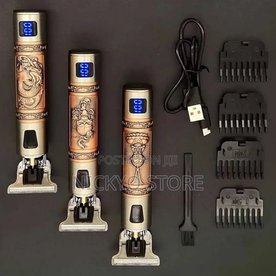 Professional Hair Trimmer That Shows Battery Level