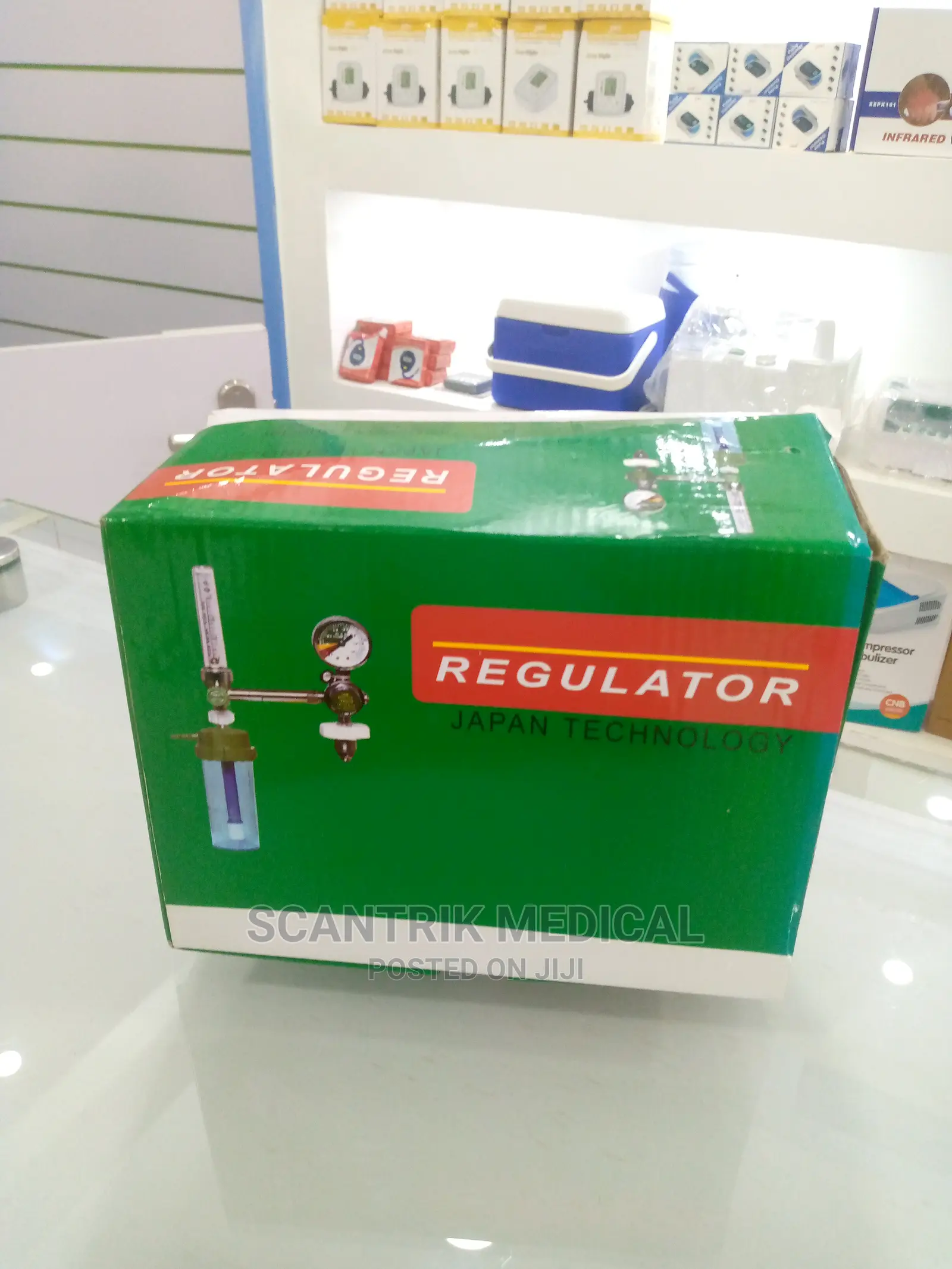 Sign Safety Oxygen Flow Meter With Humidifier, for Hospital