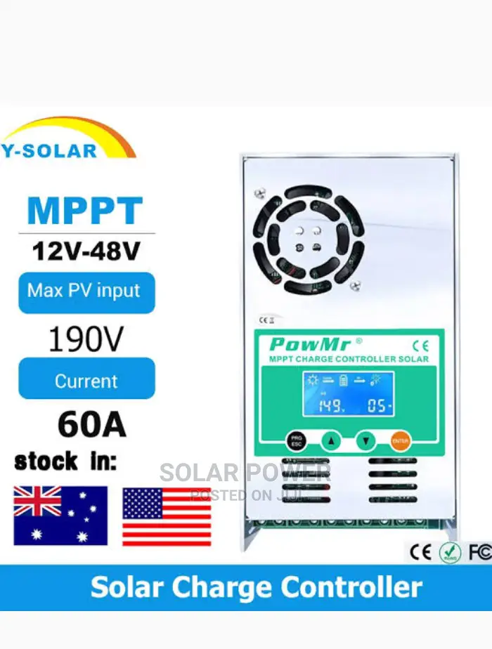 Powmr MPPT Charge Controller 60ah