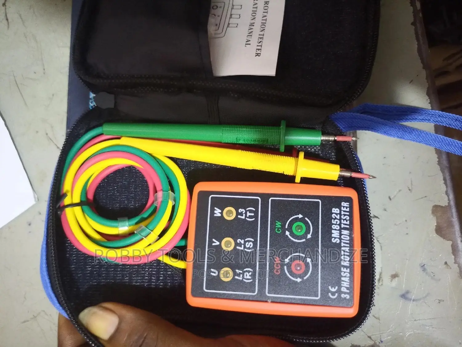 3 Phase Rotation Tester Sm852b