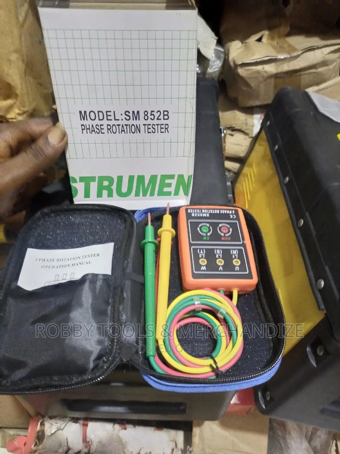 3 Phase Rotation Tester Sm852b
