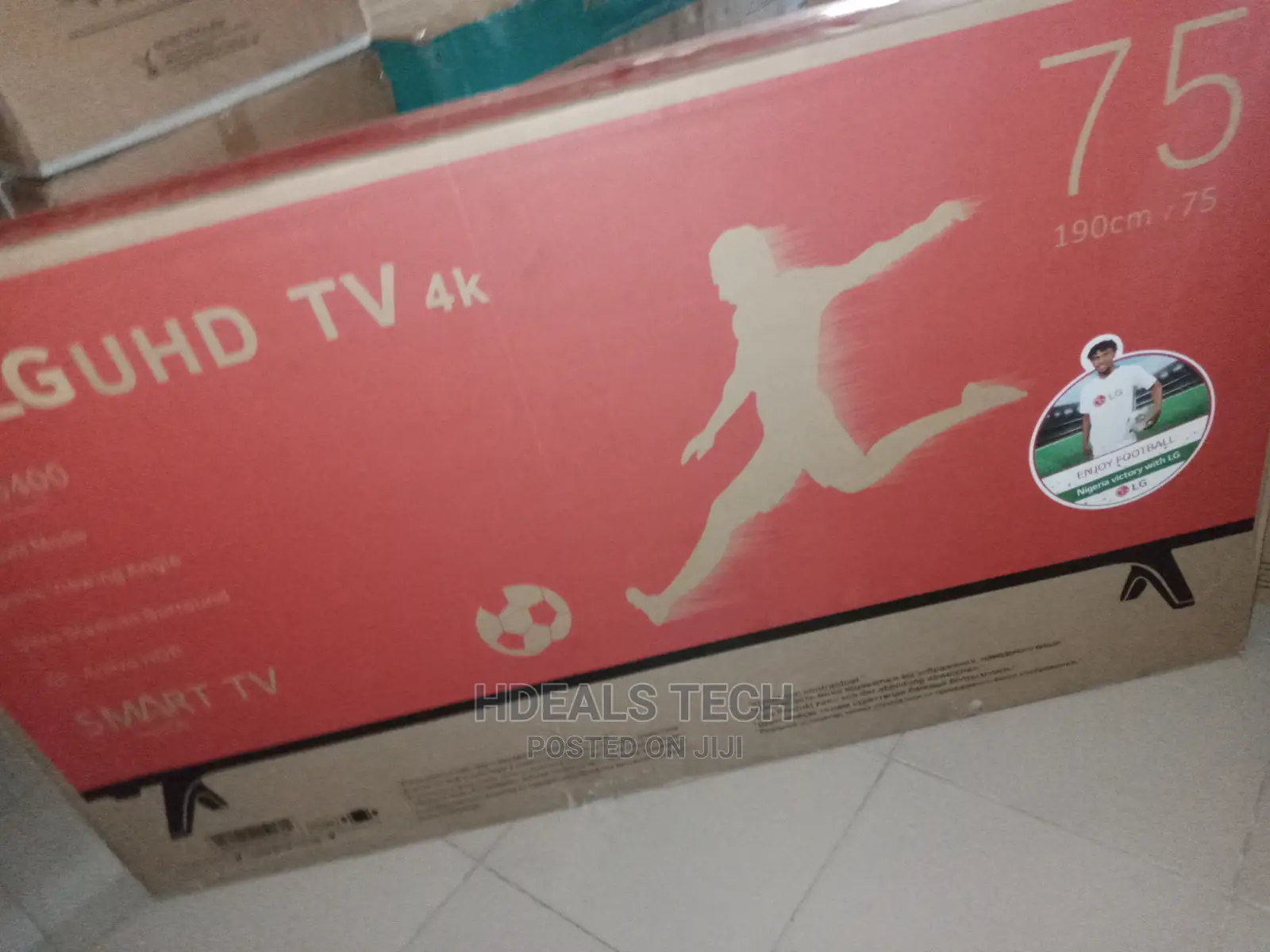 75 Inches Lg Smart Tv With Uhd 4k