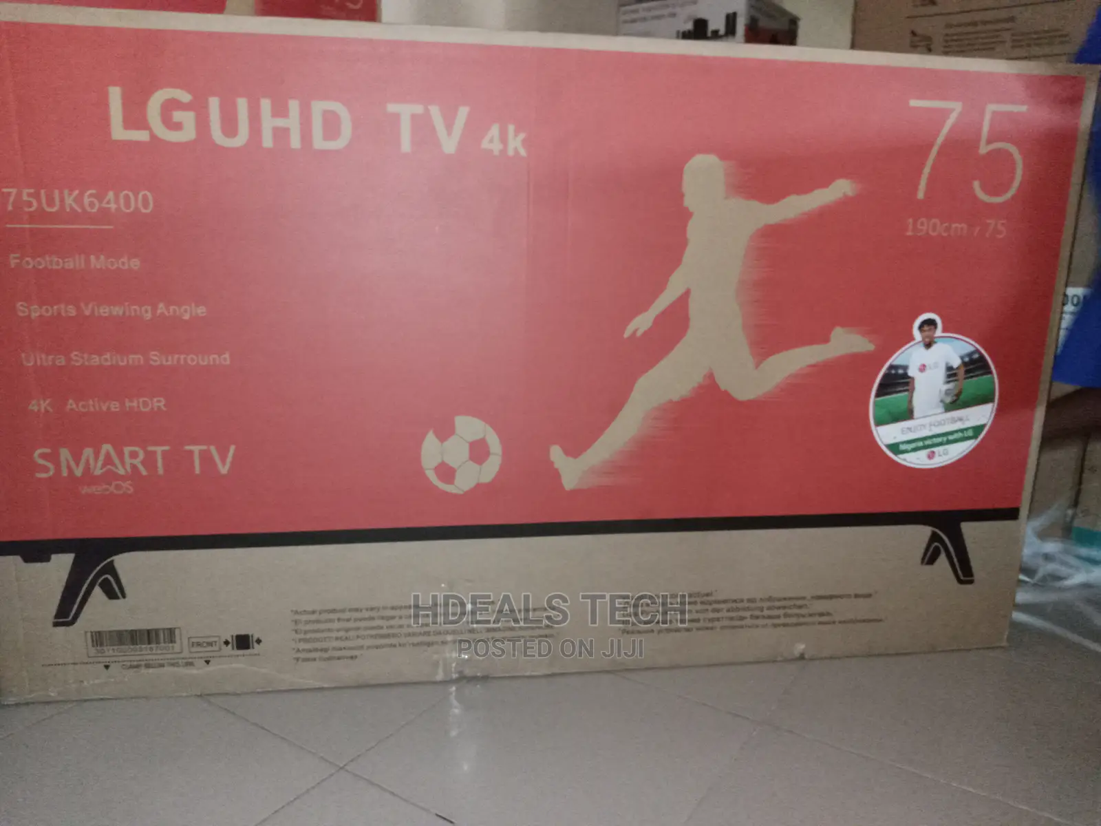Lg Smart Tv 75 Inches Real , Netflix, Youtube
