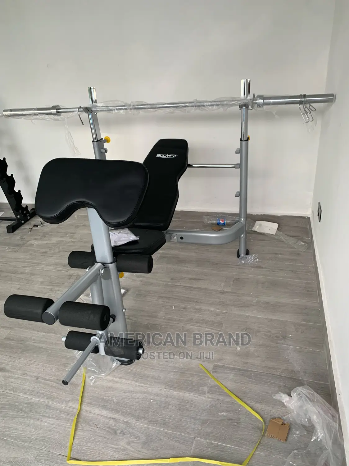 Commercial Weight Bench With Olympic Bar (Brand New)