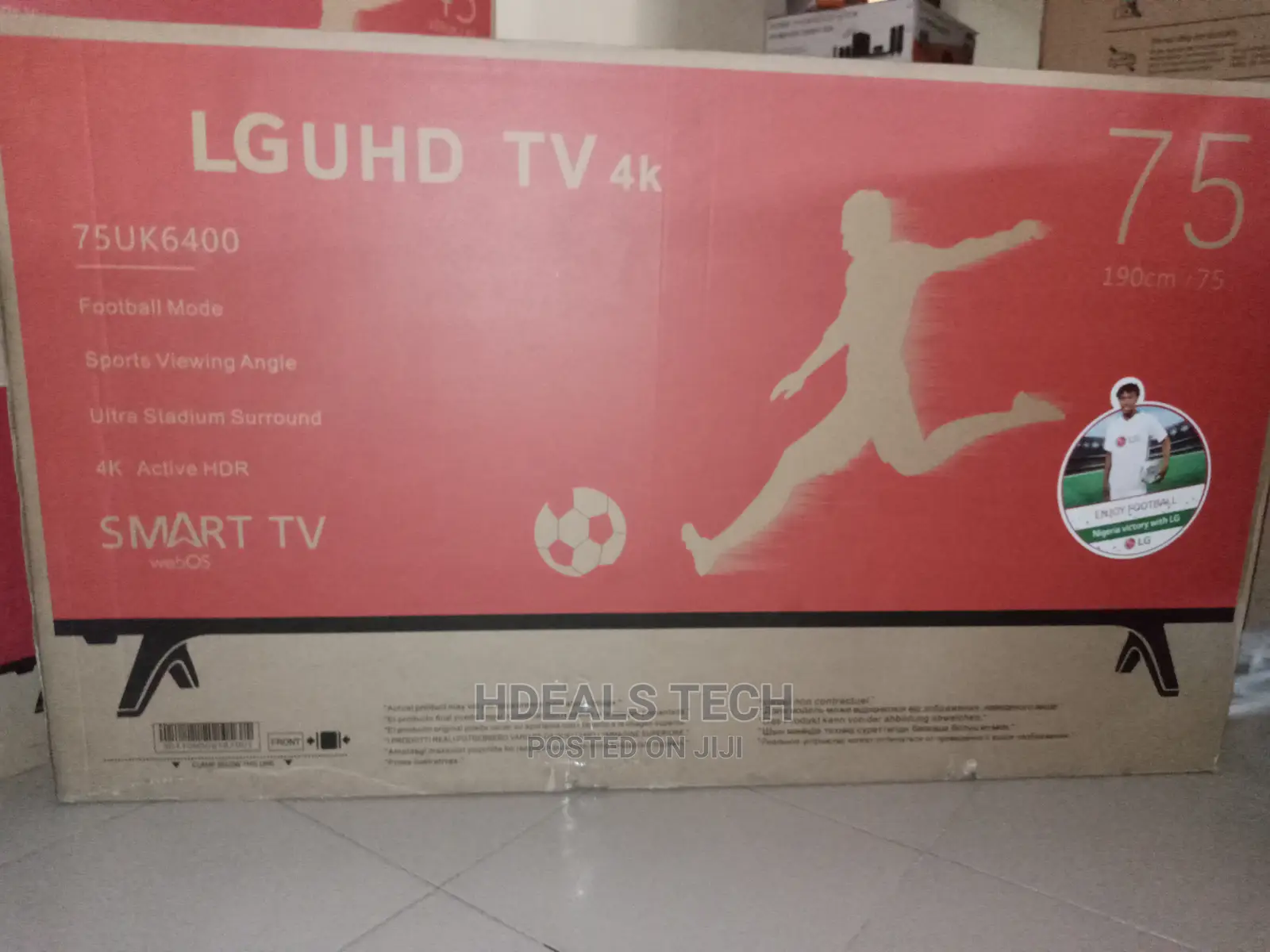 75 Inches LG Smart TV Uhd ,