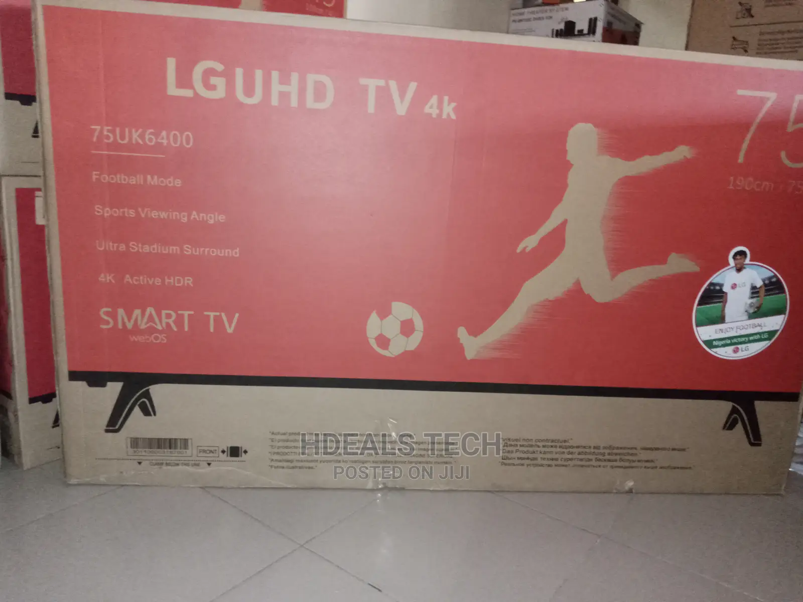 Lg Smart Tv 75 Inches Ultra High Definition, Netflix