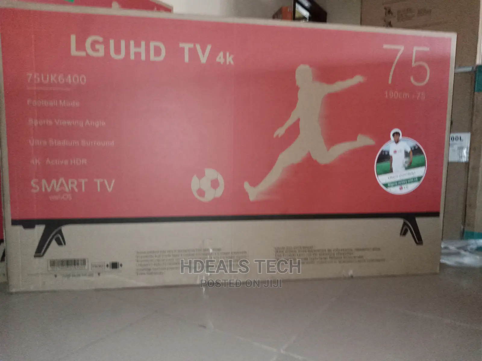 LG Smart TV 75 Inches With Netflix, Web Browser