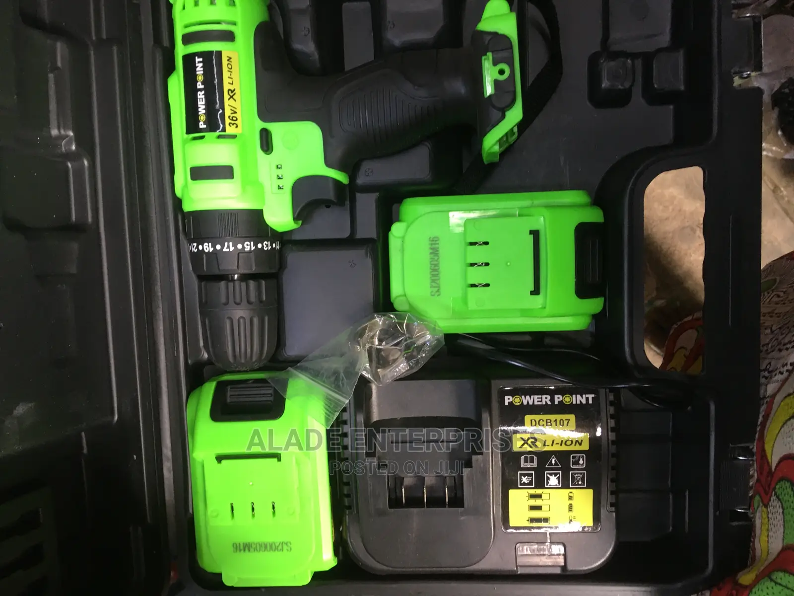 High Quality 36V Cordles Drill With Big Charger