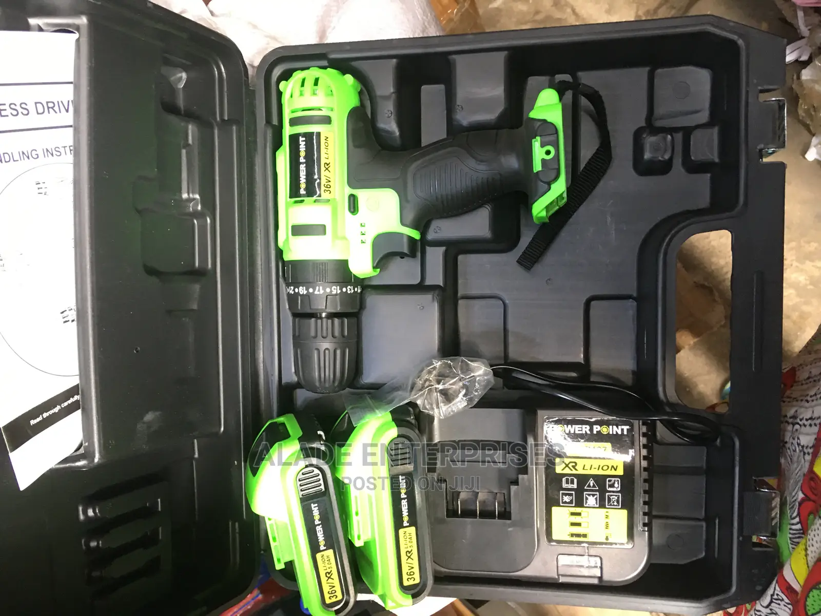 High Quality 36V Cordles Drill With Big Charger