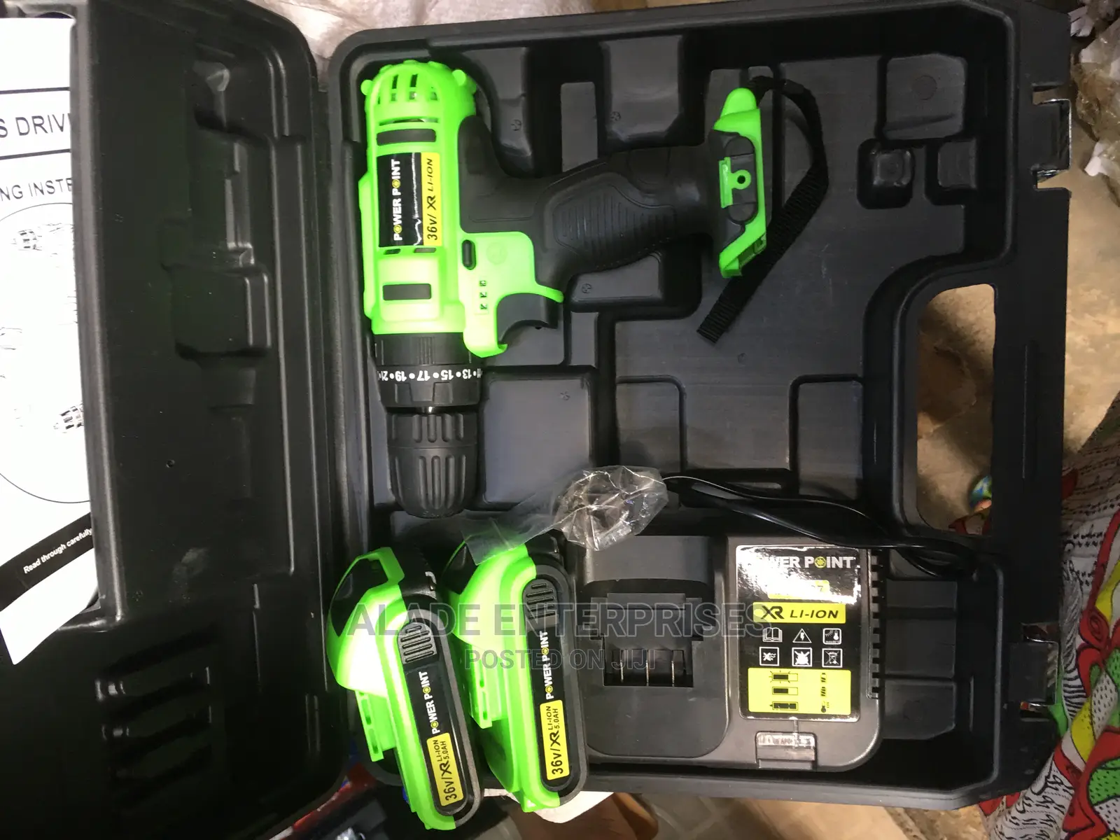 High Quality 36V Cordles Drill With Big Charger