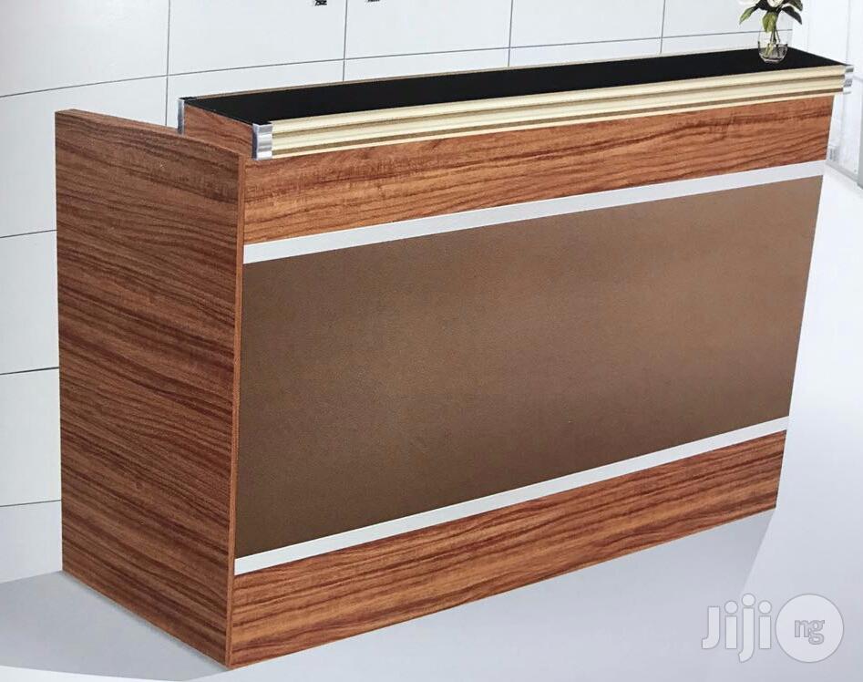 Wooden Reception Desk