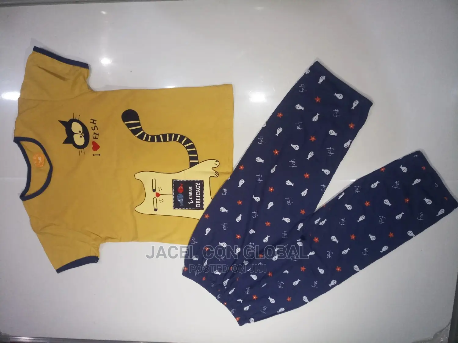Kids Short Sleeve Shorts Nightwear (7-12yrs)