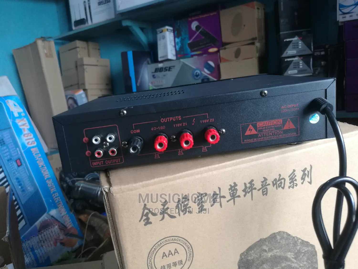 Two Zones Ceiling Speakers Amplifier With Bluetooth,USB,FM