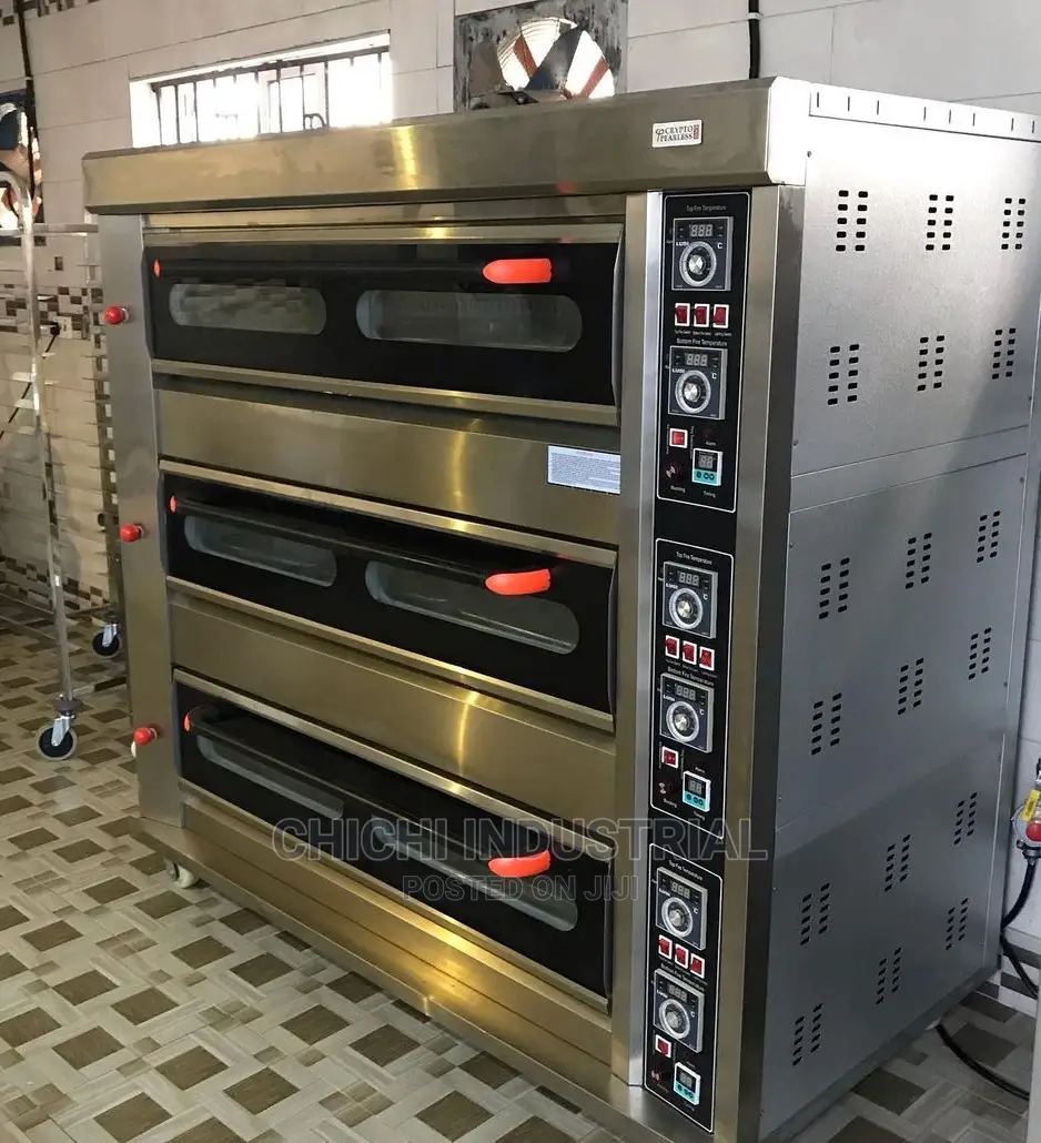 Gas Oven Nine Tray