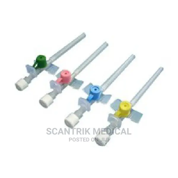 IV Cannula (Safety IV Cannula) for Hospital Yellow