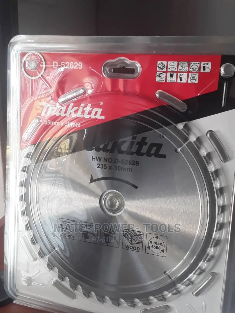 Makita Circular Saw Blade, Tct, Wood, 235 X 30 X 2.5mm 40T