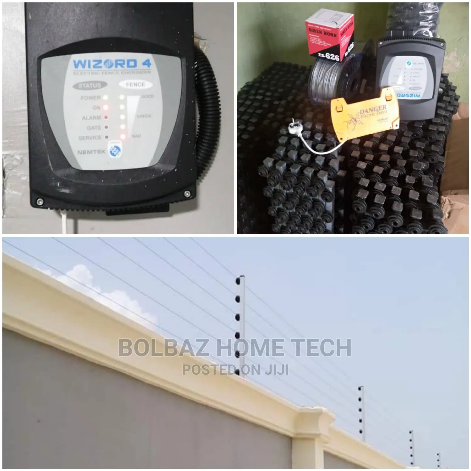 Electric Fence-Wire; Intruder's Enemy